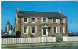 Postcard Hiram Walker Historical Museum Windsor Ontario Francois Baby House - £6.35 GBP