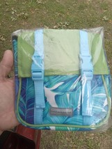 Vibrant Life Harness  Backpack  Tropical  Blue  XS/Small 12-20&quot; Girth - $12.00