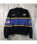 VTG North American Outdoors Fisherman Jacket - Black Blue Striped - Mens... - $564.43 MXN