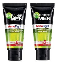 Garnier Men&#39;s Acno Fight Face Wash - 100ml (Pack Of 2) - £7.20 GBP+