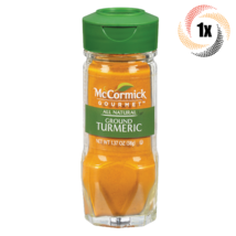 1x Shaker McCormick Gourmet Organic Ground Turmeric Seasoning GMO Free |... - $11.89