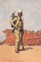 Lieutenant, Engineer Battalion, Mexican Army by Frederic Remington + Ships Free - £30.71 GBP+