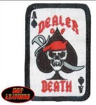 Dealer Of Death Deluxe Biker Patch Biker Iron On - £2.25 GBP