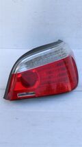 08-10 Bmw E60 LCI Sedan 525i 530i 545i Taillight Tail Light Lamp Passenger RH image 2