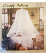 Deluxe Canopy Bedding White Netting New in Package - One Size Fits All - $281.40 MXN