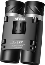 Latest Optics Coating Technology Bijia 12X22 Hd Mini Compact Binoculars For Kids - £31.38 GBP