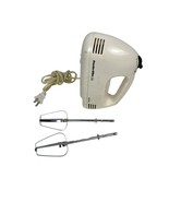 Vintage Proctor Silex 5-Speed Hand Mixer 62515R White - $271.64 MXN
