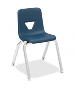 25 x 14.8 x 16.5 in. Polypropylene Student Chair - Blue - $413.98