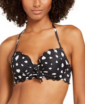 Sundazed Womens Ava Bra Sized Ruffle Underwire Bikini Top,Black,34 D - £27.48 GBP