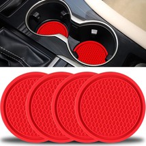 Car Cup Coaster 4PCS Universal Non Slip Cup Holders Embedded in Ornaments Coaste - £11.19 GBP