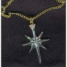 Celestial Gift Astral North Star Pendant Necklace Holiday Charm Costume Jewelry - £5.41 GBP