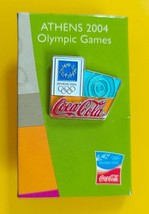 Athens 2004 Olympics: Official Coca-Cola Pin Badge Partner Japan 6 x 8 cm. - £15.53 GBP