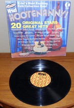 Vintage 1977 K-tel Hootenanny! 20 Folk Collection Hits Vinyl Record - $27.00