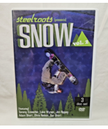 DVD Steelroots Presents: SNOW Vol 2 Snowboarding Videos 3 Disc Set - $127.58 MXN