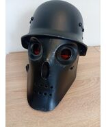 Custom made with 3D printed parts Wolfenstein New Order face mask with h... - $2,424.31 MXN