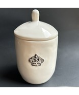 Original Vtg Crown Rae Dunn Artisan Collection Have a Royal Day Sugar Ca... - $411.60 CAD