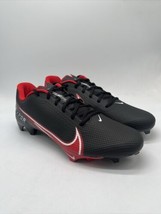 Nike Vapor Edge Speed 360 Black/Red Football Cleats CV6349-008 Men&#39;s Siz... - $149.95