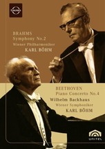 Beethoven/Brahms: Piano Concerto No. 4/Symphony No. 2 (Bohm) DVD (2006) Cert E P - $54.90