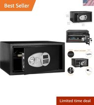 Compact Electronic Lock Box Safe - 1 Cubic Ft, Protect Your Important Do... - $196.00