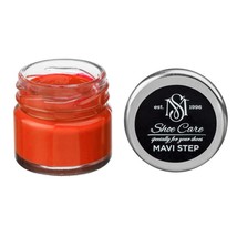 MAVI STEP Multi Oil Balm Suede and Nubuck Renovator Cream - 128 Bright Orange - £12.89 GBP