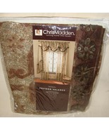 Chris Madden BENGAL Coffee Beaded Bean FESTOON Valance 43&quot; X 28 &quot; 1 PER ... - $187.97 MXN