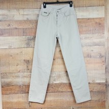 Calvin Klein Khakis Pants Womens Size 3 Beige Straight Leg Button Fly TP11 - $9.89
