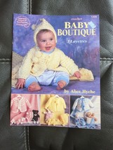 Crochet Baby Boutique: 3 Layettes By Alice Hyche Softcover American Needlework - £29.97 GBP