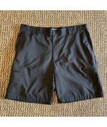 Chaps Golf Shorts Black Flat Front Mens 40 Used - £12.45 GBP