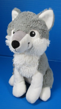 Kohl&#39;s Cares Little Critter 11&quot; WOLF Husky Dog Puppy Book Toy Plush Mercer Mayer - $14.03