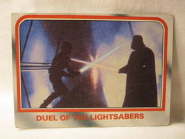 1980 Star Wars - Empire Strikes Back Trading card #107: Duel of the Lightsabers  - £1.57 GBP