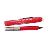 Vintage Hulting Hybrids Agricultural Advertising Writing Pen With Lid Ge... - £22.84 GBP