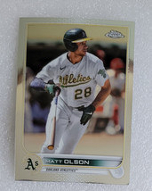 2022 Topps Chrome  #148 Matt Olson - $23.15 MXN