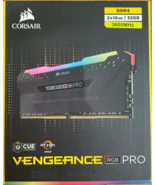 Corsair - CMW32GX4M2Z3600C18 - Vengeance RGB Pro 32GB DDR4 SDRAM Memory Kit - €137,79 EUR