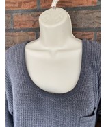 Jaclyn Intimates Gray Thermal Nightgown Medium Long Sleeve Lightweight W... - £5.94 GBP