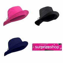 Surprizeshop Donna Inverno Golf Pioggia Impermeabile Cappello. Rosa, Blu o Nero - $24.50