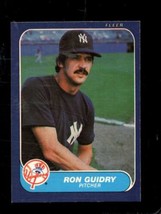 1986 Fleer #106 Ron Guidry Nm Yankees *X88406 - £1.53 GBP