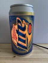 Vintage 2001 Miller Lite Motion Bar Light Lamp Promo Beer 3D Can 10” H M... - $1,103.48 MXN