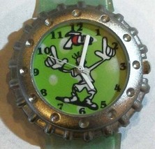 Brand-New! 7-Up Bottlecap Watch! HTF! Retired! NEVER Worn! Works Perfect... - £47.54 GBP