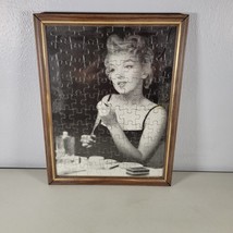 Marilyn Monroe Puzzle Framed Black &amp; White 8”x 10” - £8.62 GBP