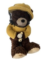 GUND Bizz Teddy Bear With Bee Keeper Outfit Yellow Sweater - £17.48 GBP