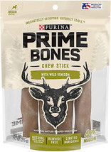 Purina Prime Bones Wild Venison Filled Dog Chew - Medium - $14.80+
