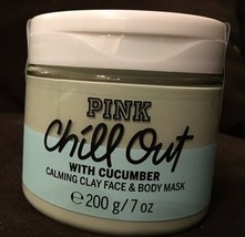 New Sealed Victorias Secret / Pink Clay Face And Body Mask Chill Out - £10.94 GBP