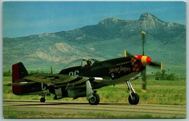 North Americana P-51-D Stump Jumper Combattente Jet Unp Cromo Cartolina G12 - £3.96 GBP