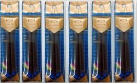 12 x Parker Quink cartuchos de tinta azul para pluma estilográfica de ti... - $13.76