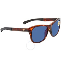 Costa Del Mar VLA 10 OBMP Vela Sunglasses Shiny Tortoise Blue Mirror 580... - $108.99