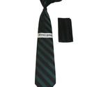 Men&#39;s Stacy Adams Tie and Hankie Set Woven Silky Fabric #Stacy52 Green S... - $29.99