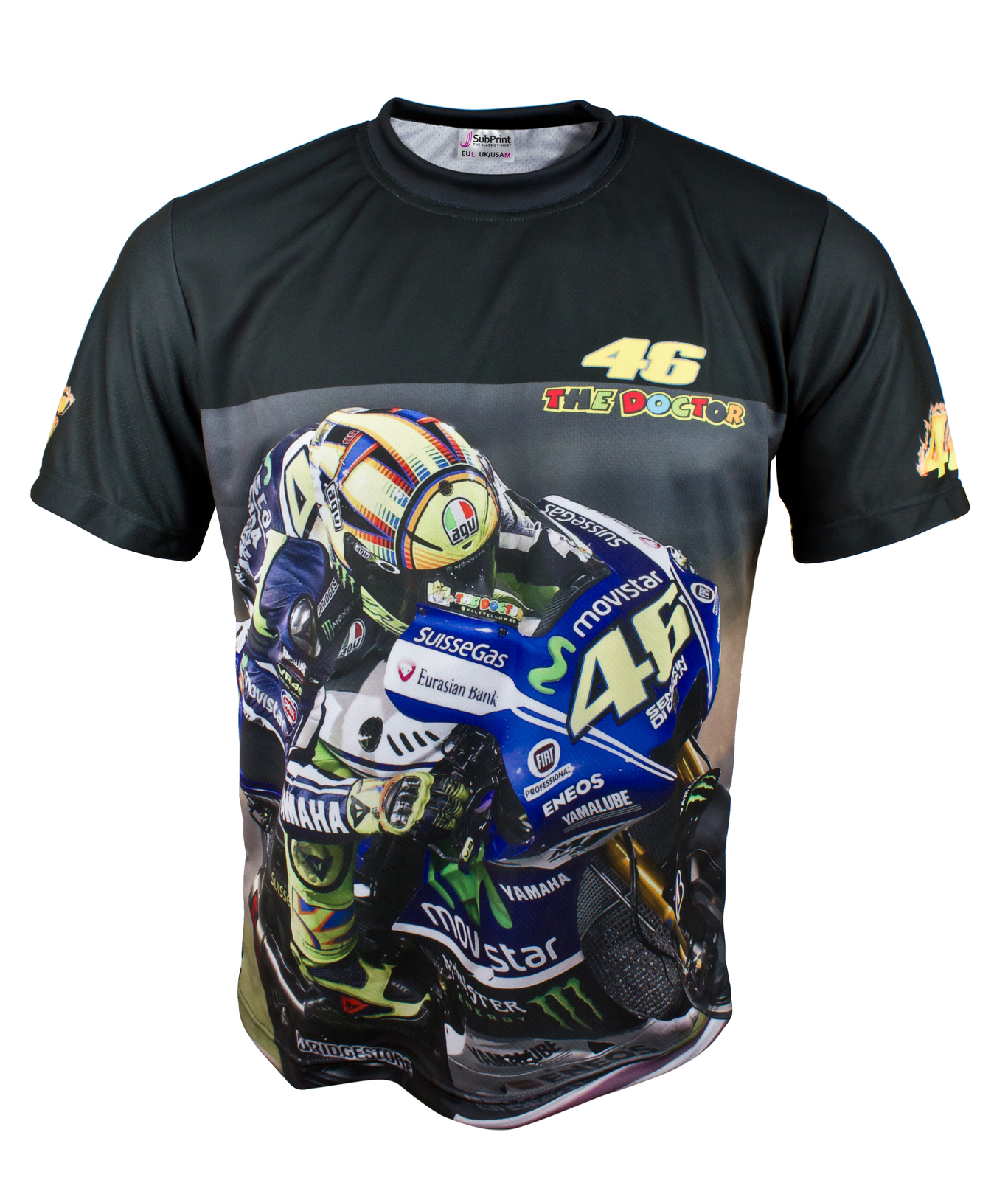 Primary image for 46 The Doctor Motor Fan T-Shirt Motorsports  Racing Sports Top Gift New Fashion 