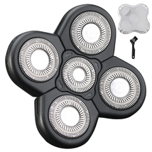 5 Blades Head Shaver Replacement Heads Electric Shaver Head Shaver Unive... - $19.41