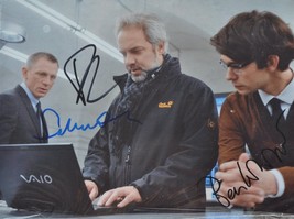 James Bond 007 Skyfall Signed Photo X3 - Sam Mendes, Ben Wishaw, Daniel Craig - £266.66 GBP