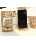 FOLDABLE Wood PHONE HOLDER Made From Walnut, Ash, And Jatoba - Lightweig... - $318.24 MXN